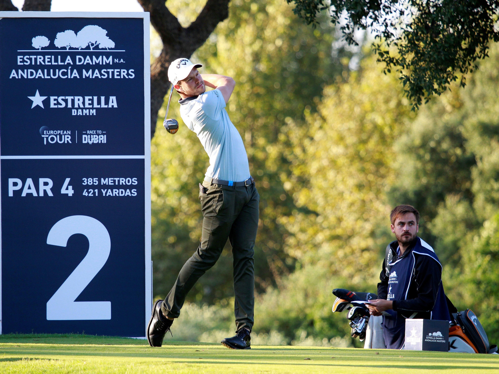 Las fotos de la primera jornada del Andalucía Valderrama Masters 2020