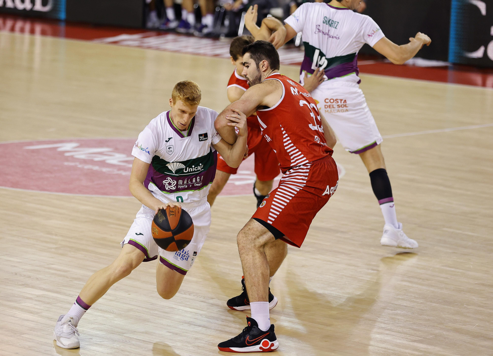 Imagen del Baxi Manresa-Unicaja de Liga.