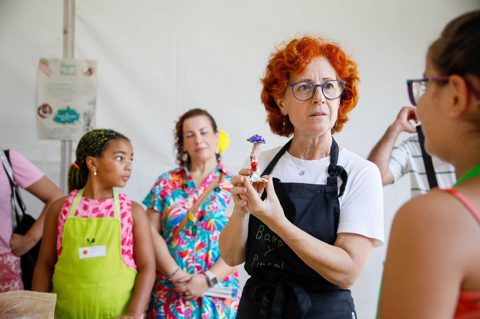 Los talleres infantiles de cerámica de 'Alfaralmería', en imágenes