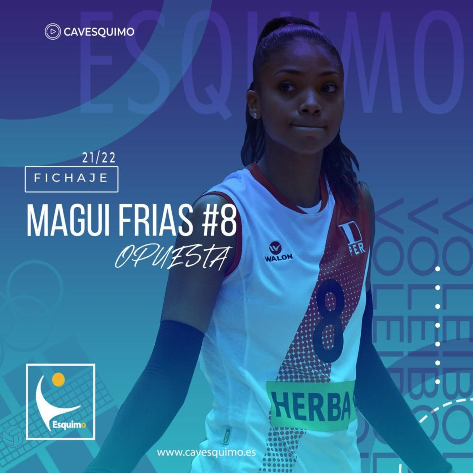 Magui Laura Frías, fichaje del Esquimo.