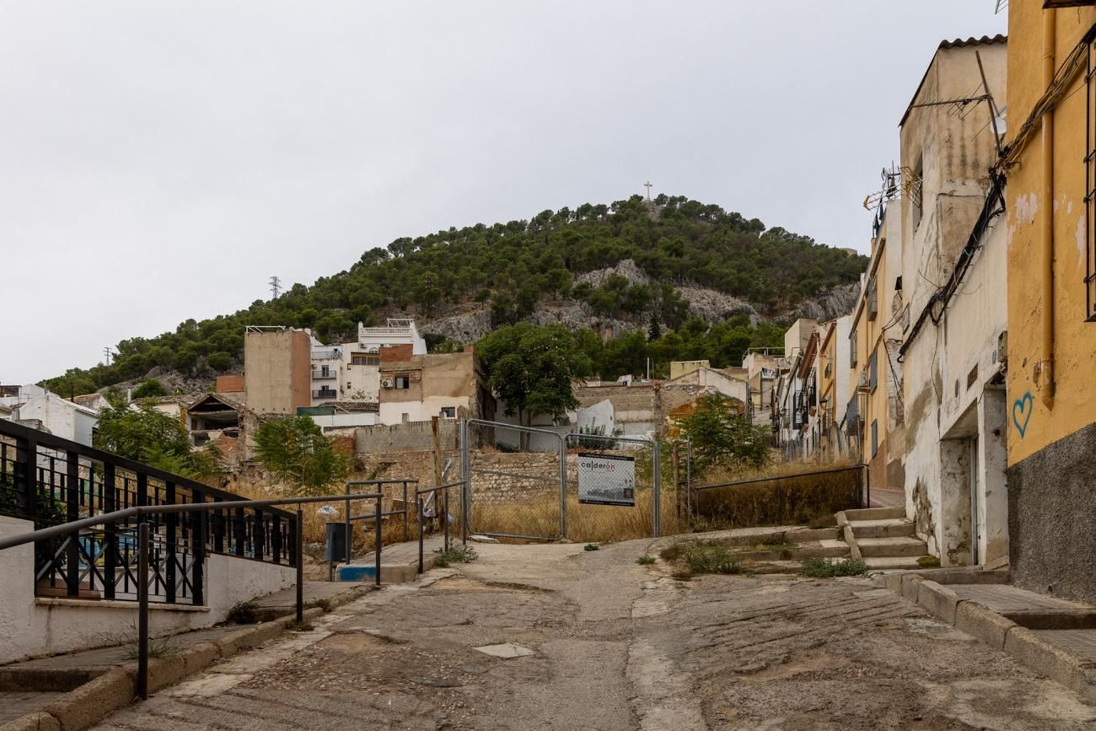 Así se encuentra el barrio de San Juan