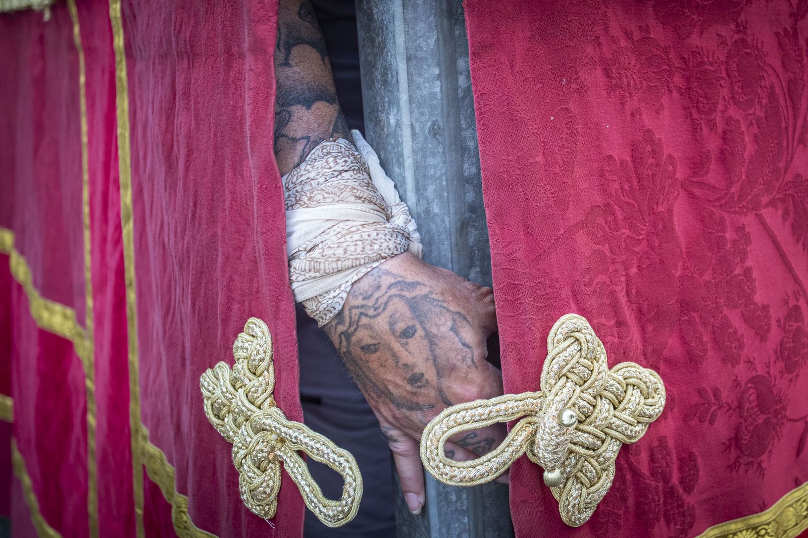 Imágenes de la salida procesional de La Pastora de Trille