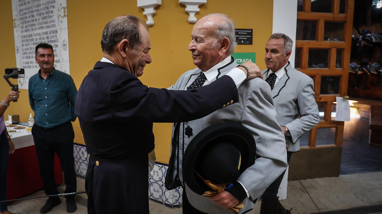 Emocionante despedida a Rafael Soto en la Real Escuela