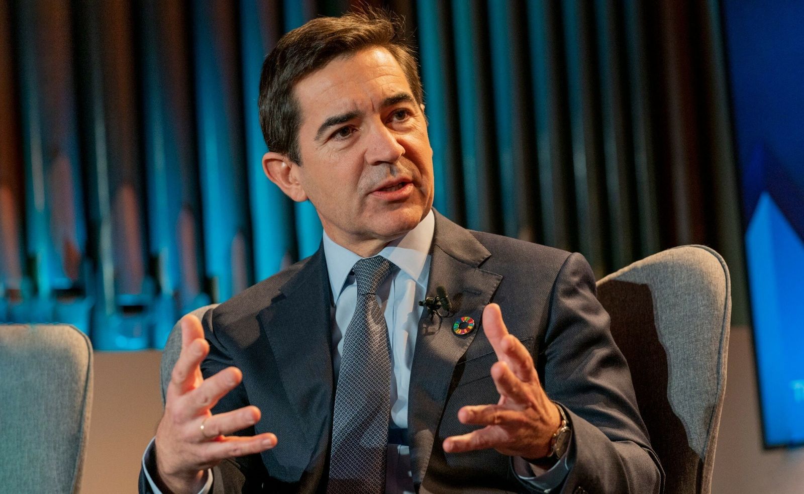 El presidente del BBVA, Carlos Torres.