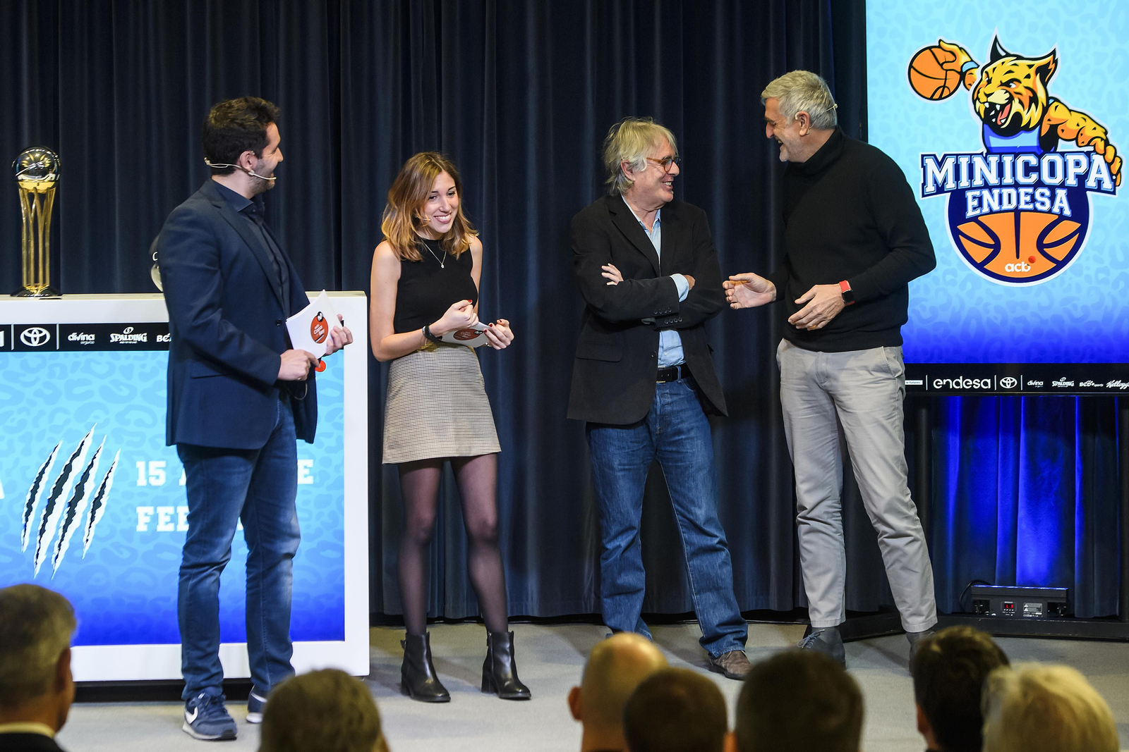 Las fotos del sorteo de la Copa del Rey de Badalona