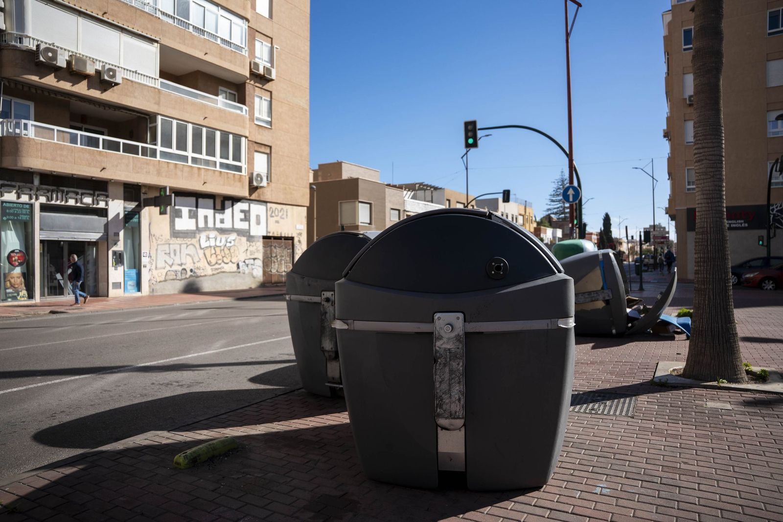 La Borrasca Leonardo se ensaña con Almería, en imágenes