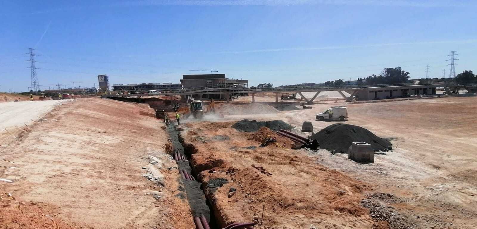 Las imágenes de las obras de la nueva ciudad deportiva del Betis Rafael Gordillo