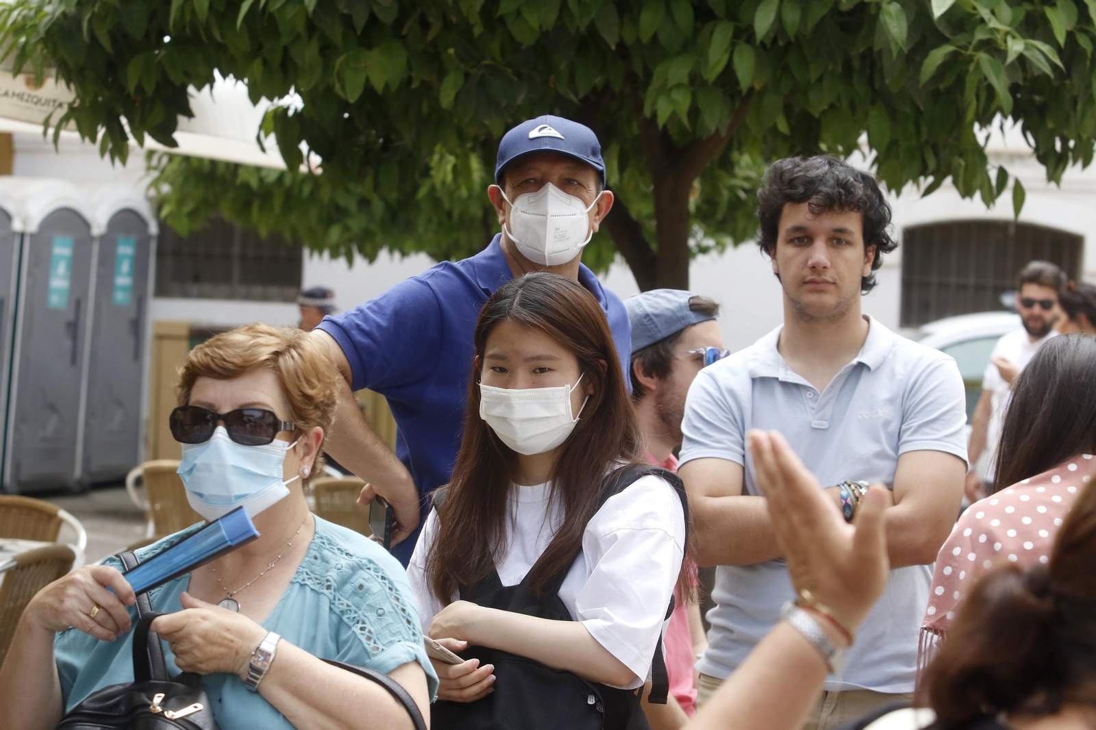 Un sábado de bulla en los Patios de Córdoba, en fotografías
