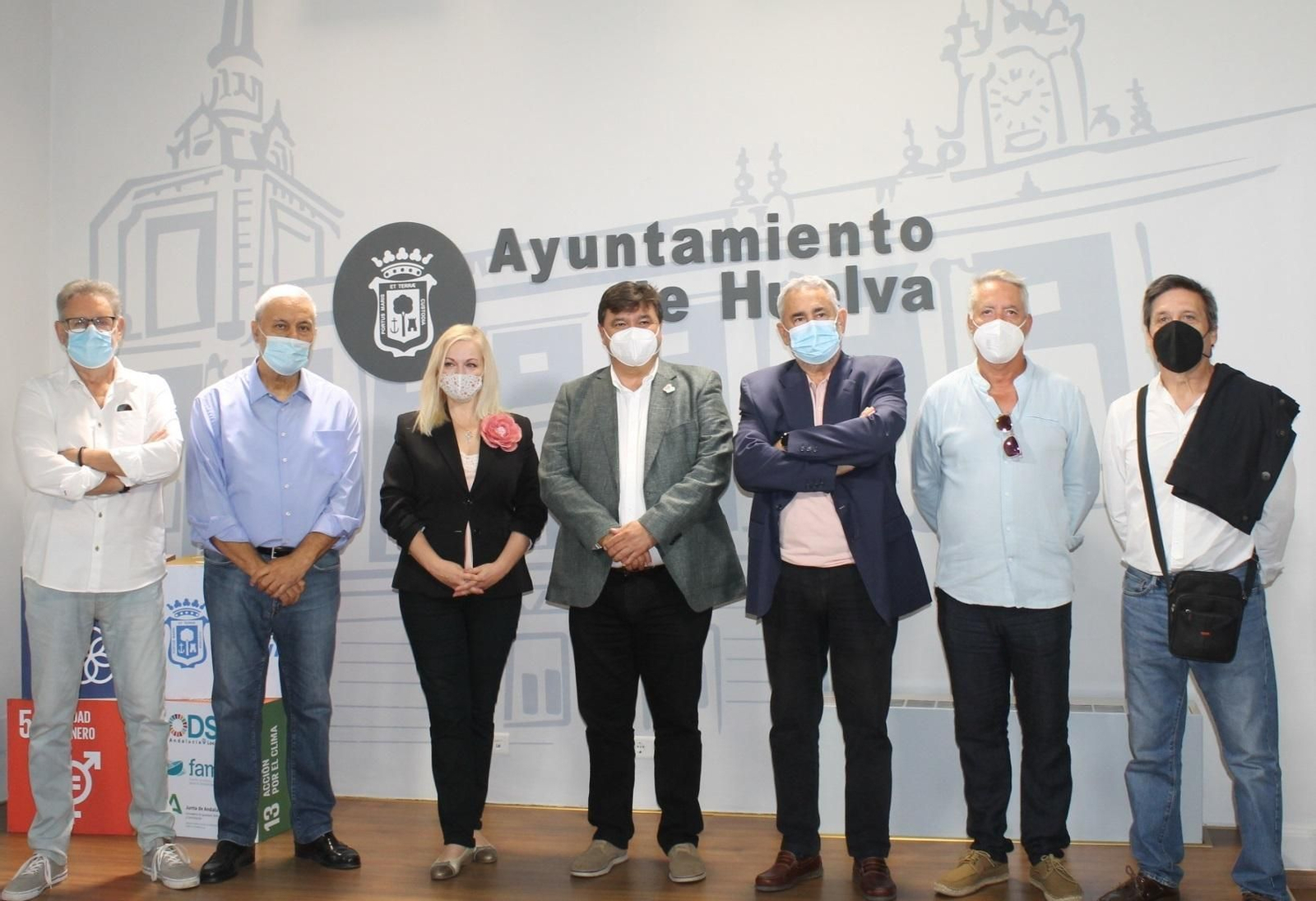 Presentación del Centro Filarmónico Onubense en el Ayuntamiento onubense. Presentación del Centro Filarmónico Onubense en el Ayuntamiento onubense.