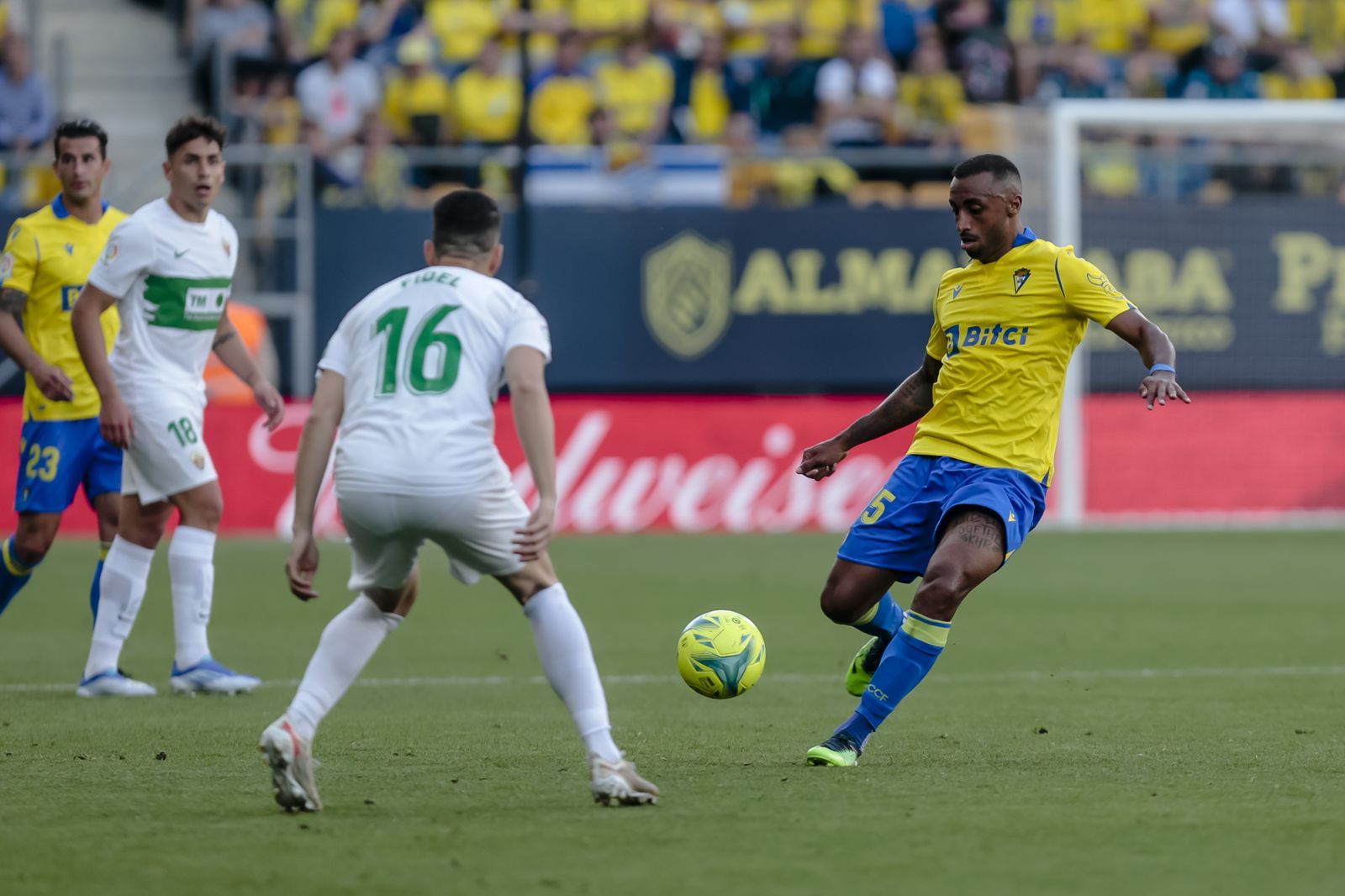 Las imágenes del Cádiz- Elche