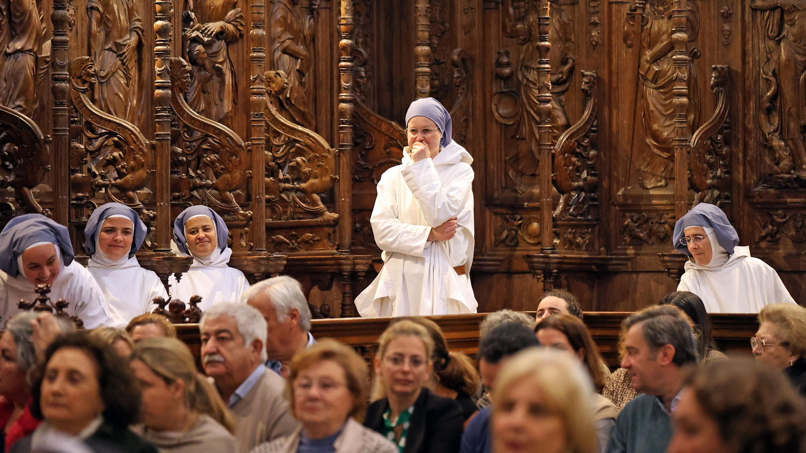 Misa de despedida en la Cartuja de Jerez a las hermanas de Belén