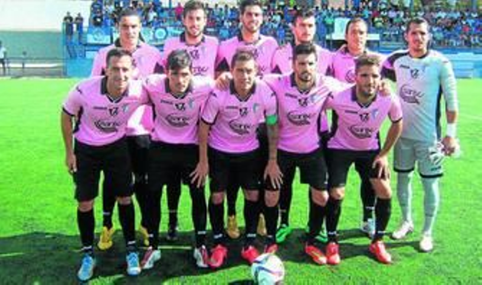 Formación inicial del San Fernando en el partido contra el Castilleja.