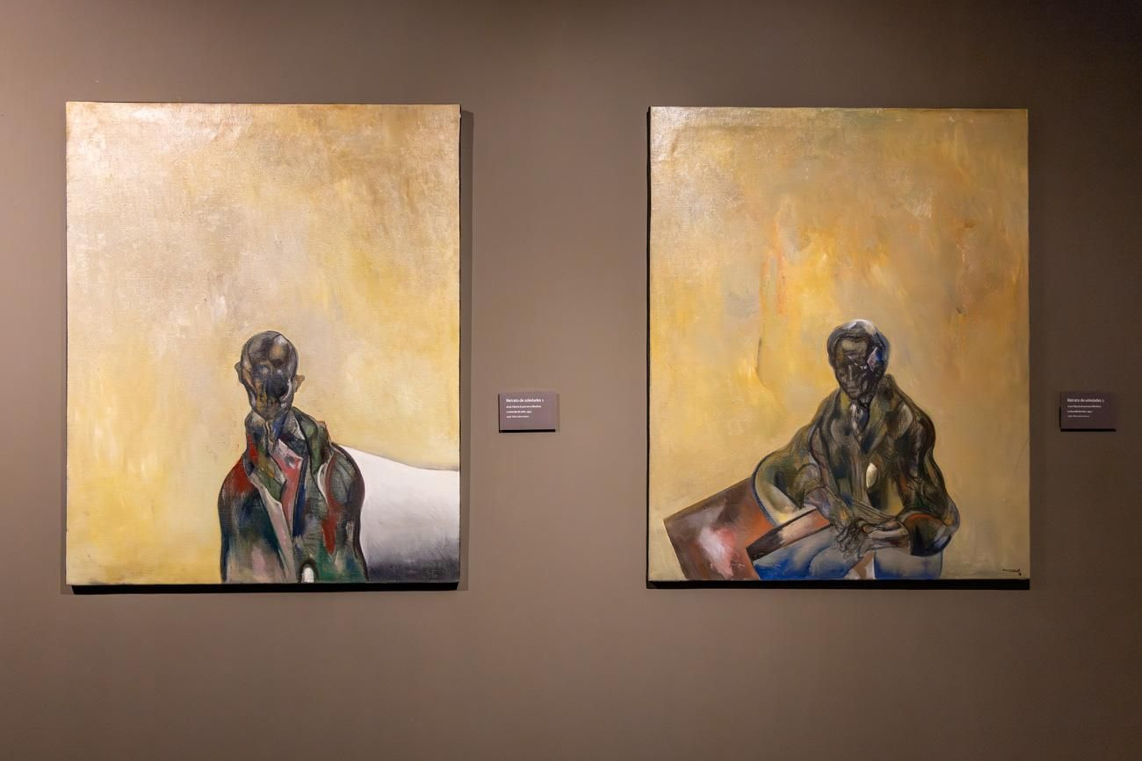 Memoria y denuncia: la exposición que recorre la obra de Guerrero Medina en Jaén, en imágenes