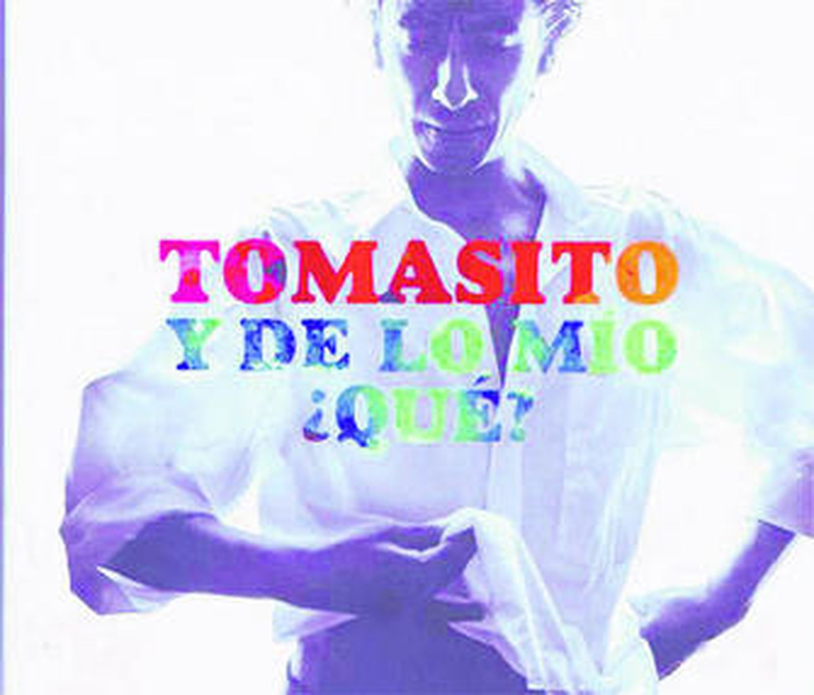 Portada del último disco de Tomasito.