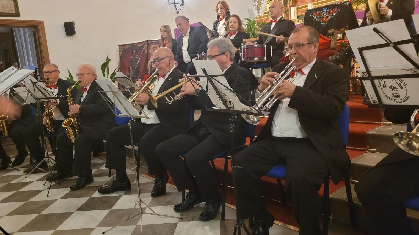 La Banda de Música de Beas de Granada.
