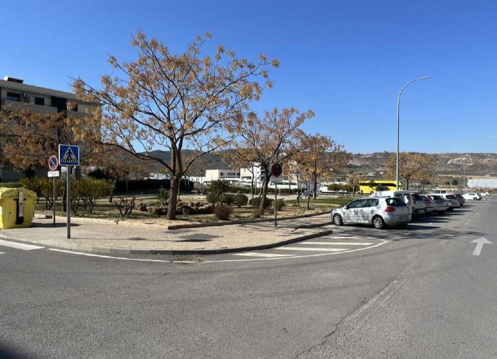 Espacio en el que será construido el parque.