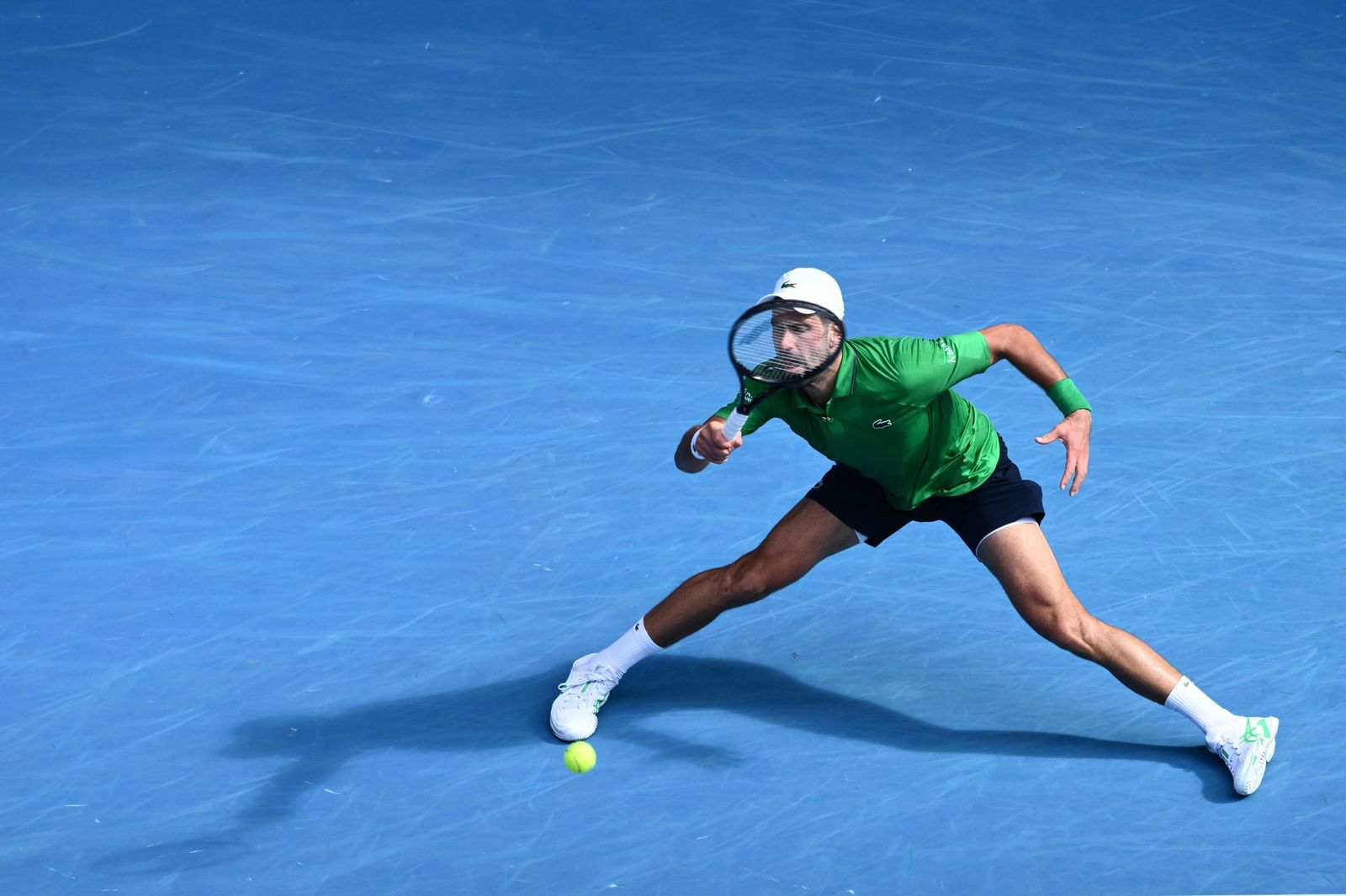 Las fotos de la retirada de Musetti ante Djokovic y del resto de cuartos de final