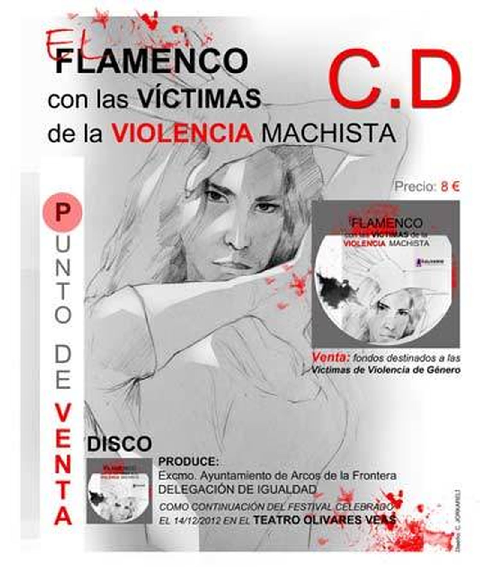 Pilar Cuartero muestra su apoyo al disco 'El Flamenco con las víctimas de la violencia machista'