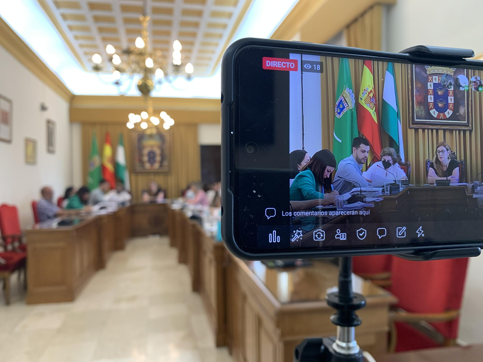 Pleno de Valverde del Camino.