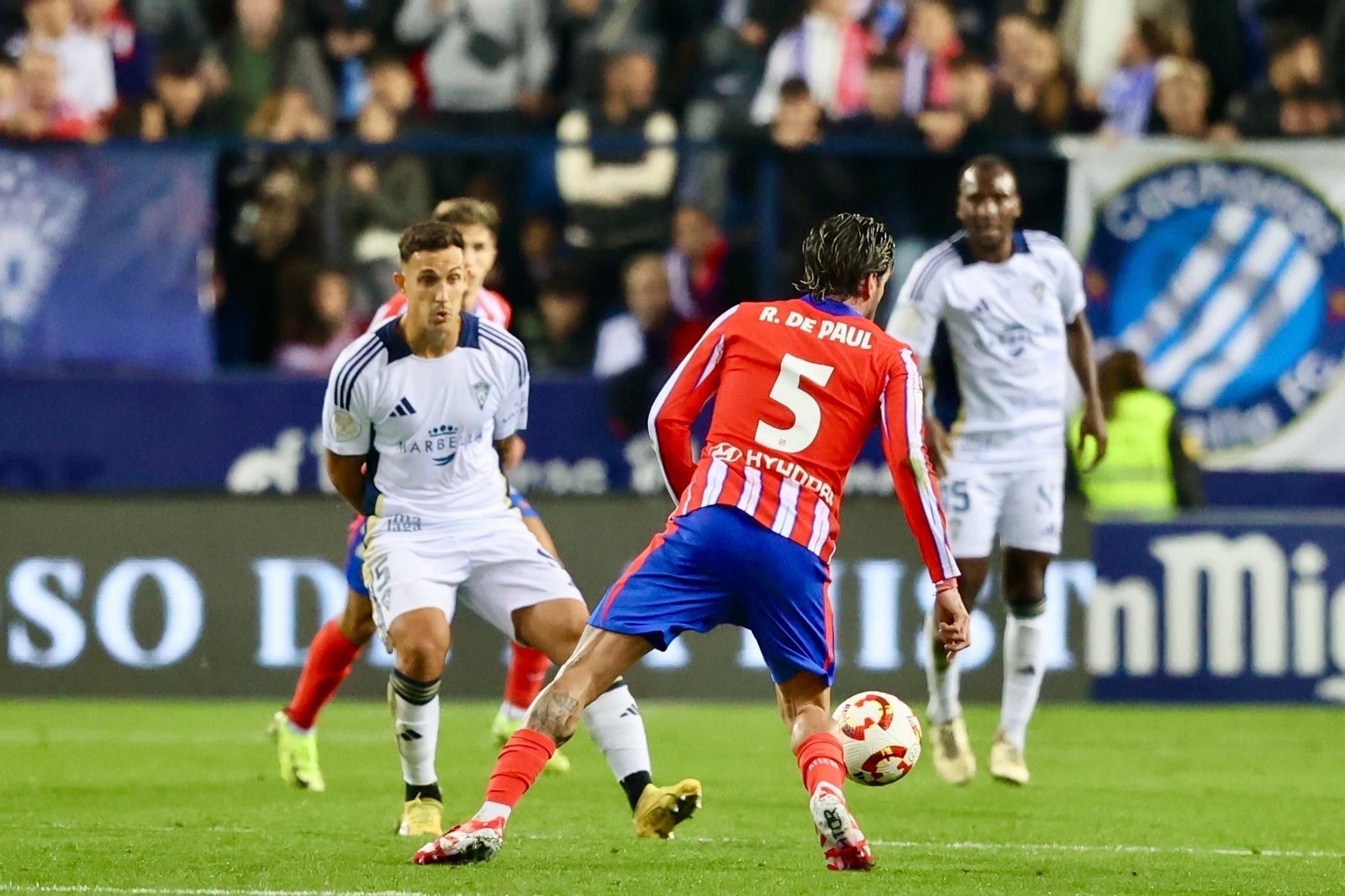 El Marbella-Atlético de Madrid, en fotos