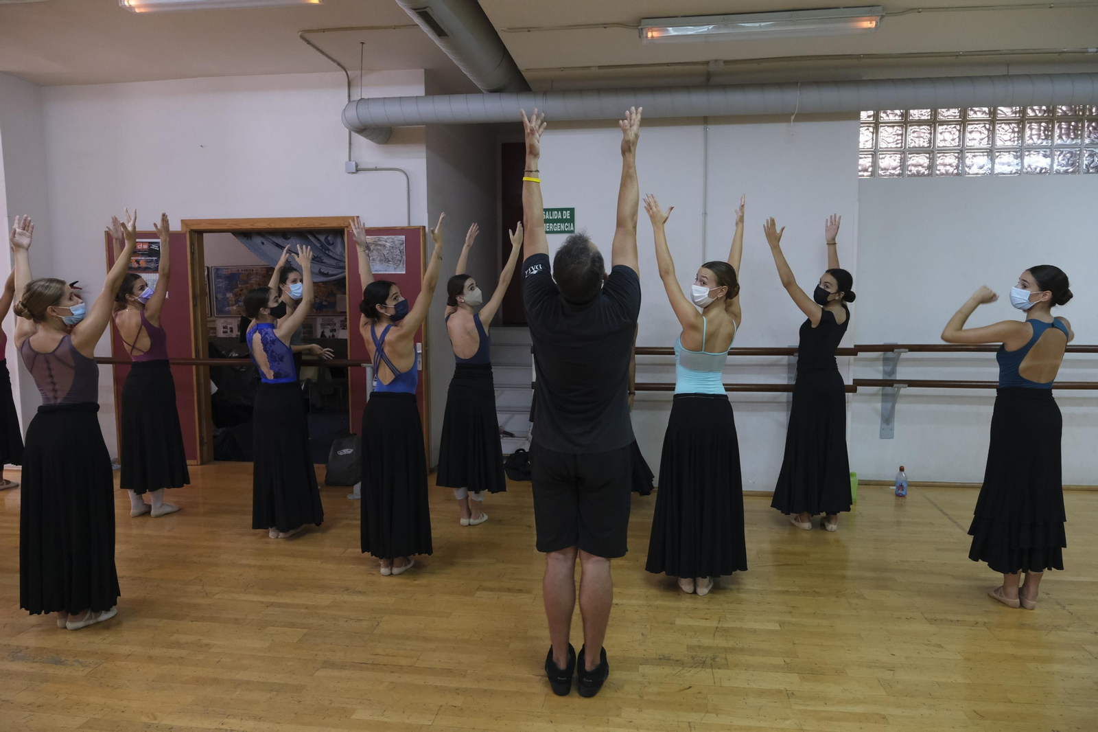 Fotogalería clases magistrales Víctor Ullate y Eduardo Lao en Centro de Danza Entreacto.