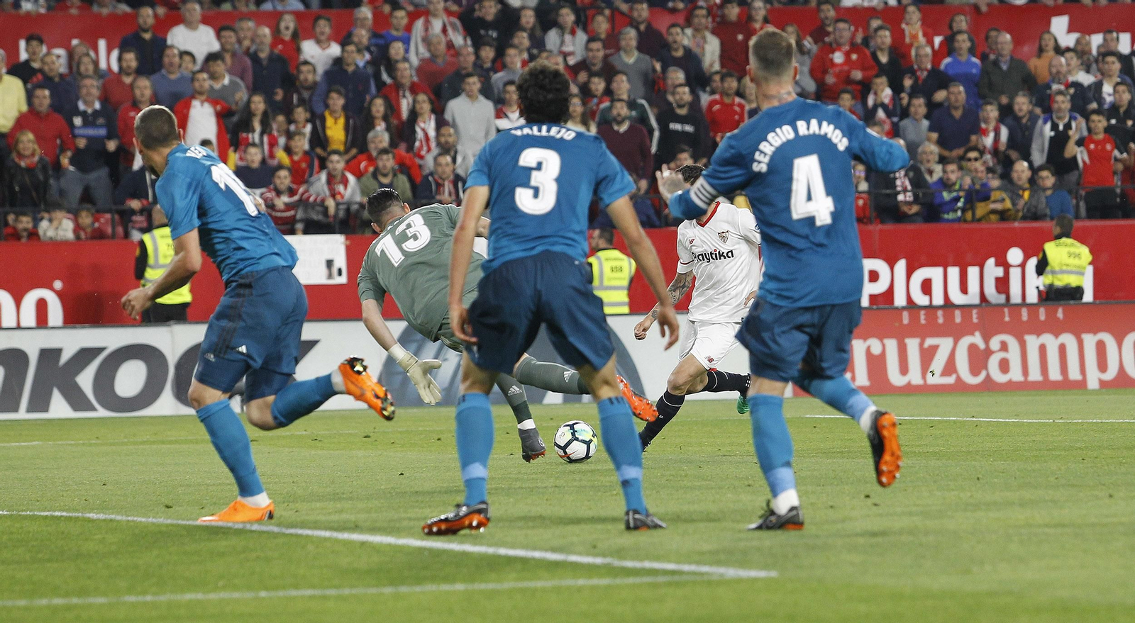 Las imágenes del Sevilla-Real Madrid