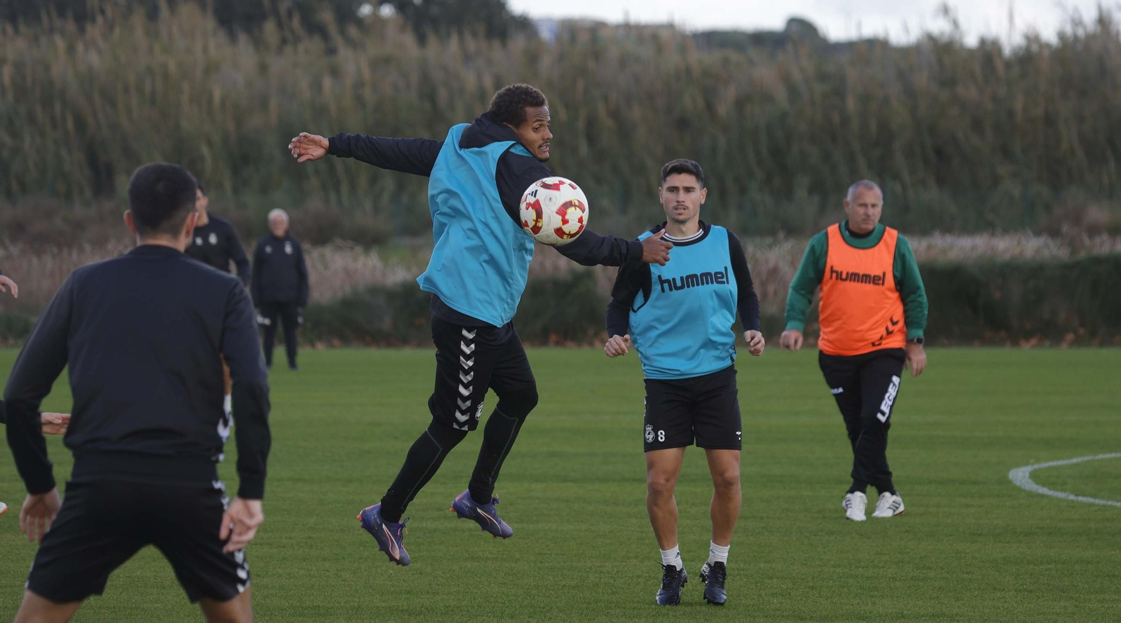 Las fotos del primer entrenamiento de la Balona después de sus vacaciones de Navidad