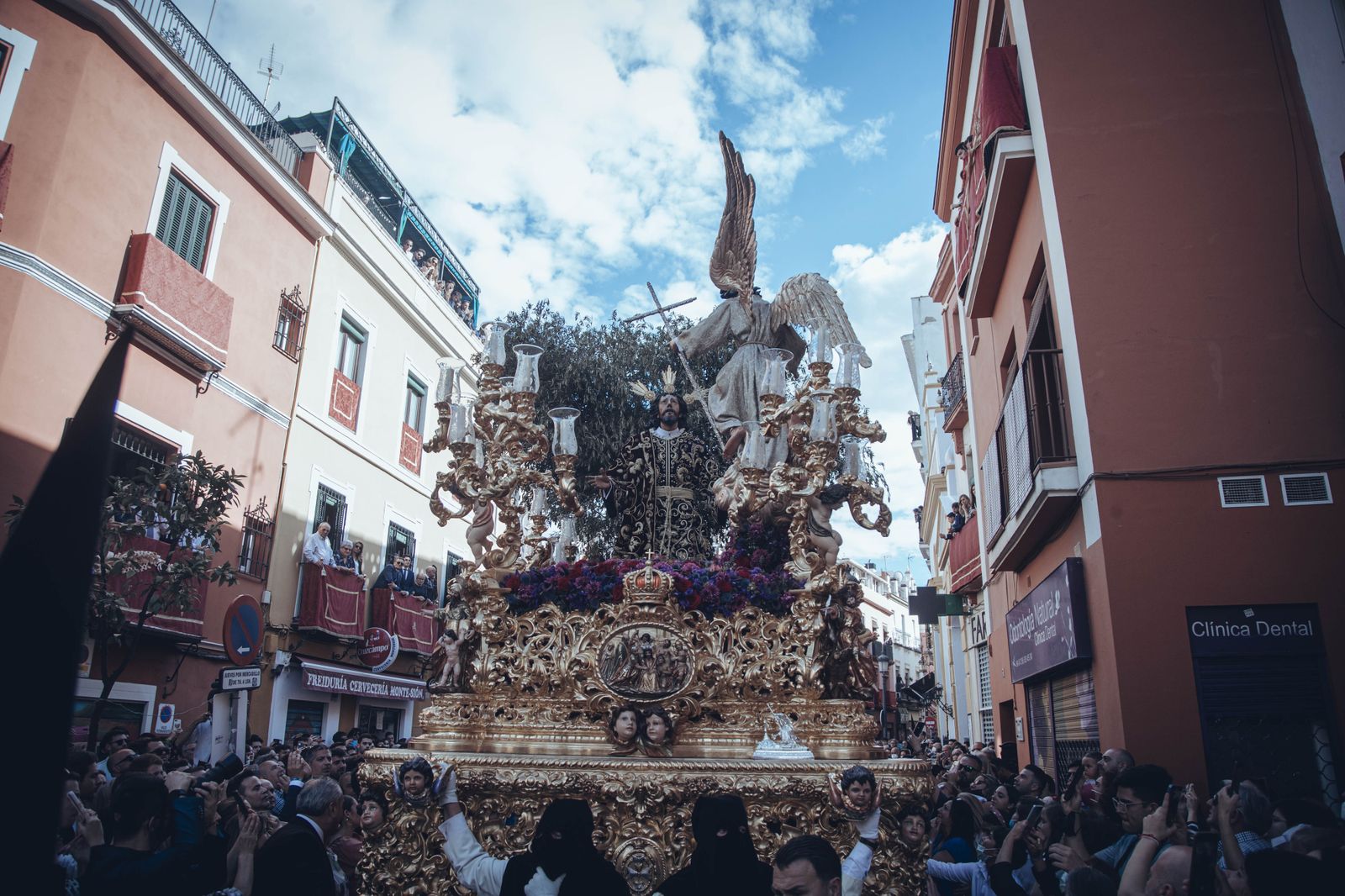 las Imágenes de la salida de la hermandad de Montesión