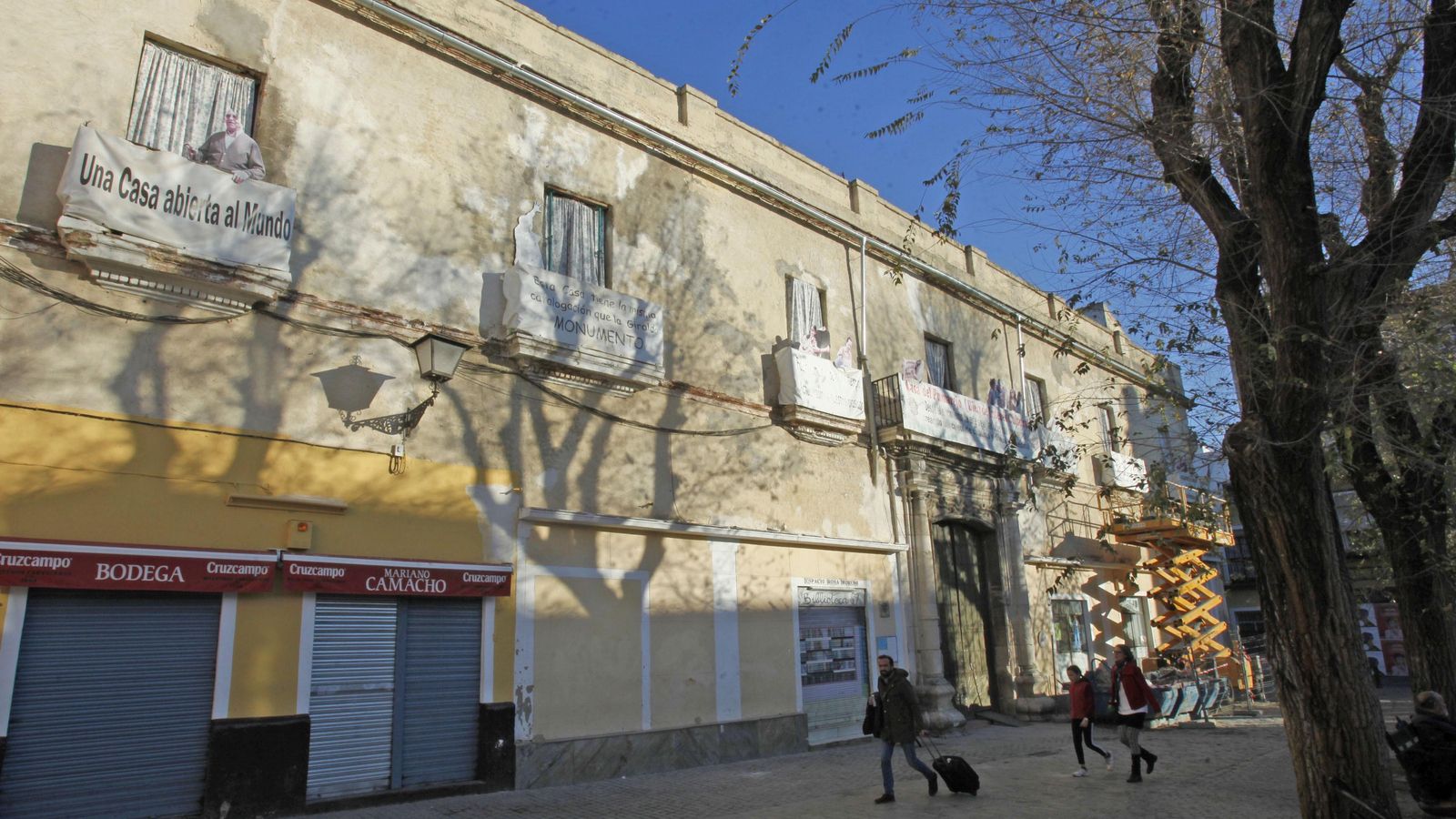 Imagen interior del Palacio del Pumarejo.