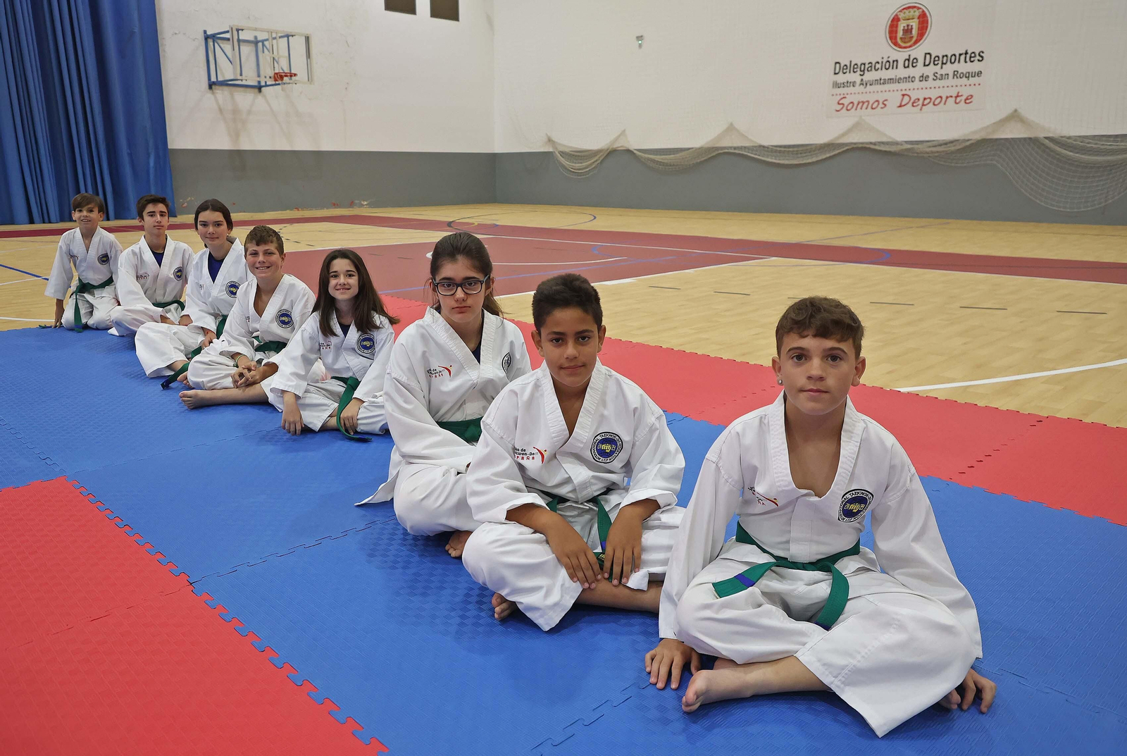 Imágenes de los exámenes de grado Taekwon - Do ITF en San Roque