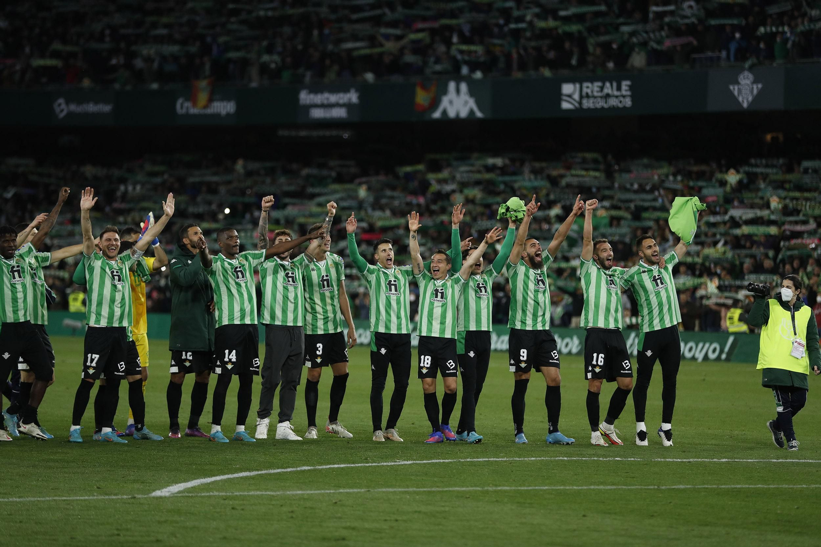 Las imágenes del Betis-Rayo