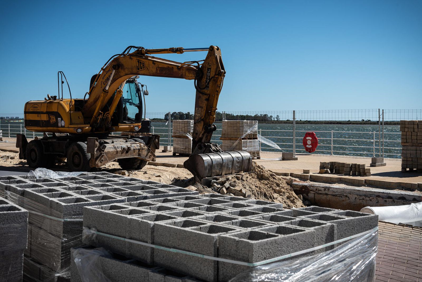 Imagen de las obras que llegan a su fase final.