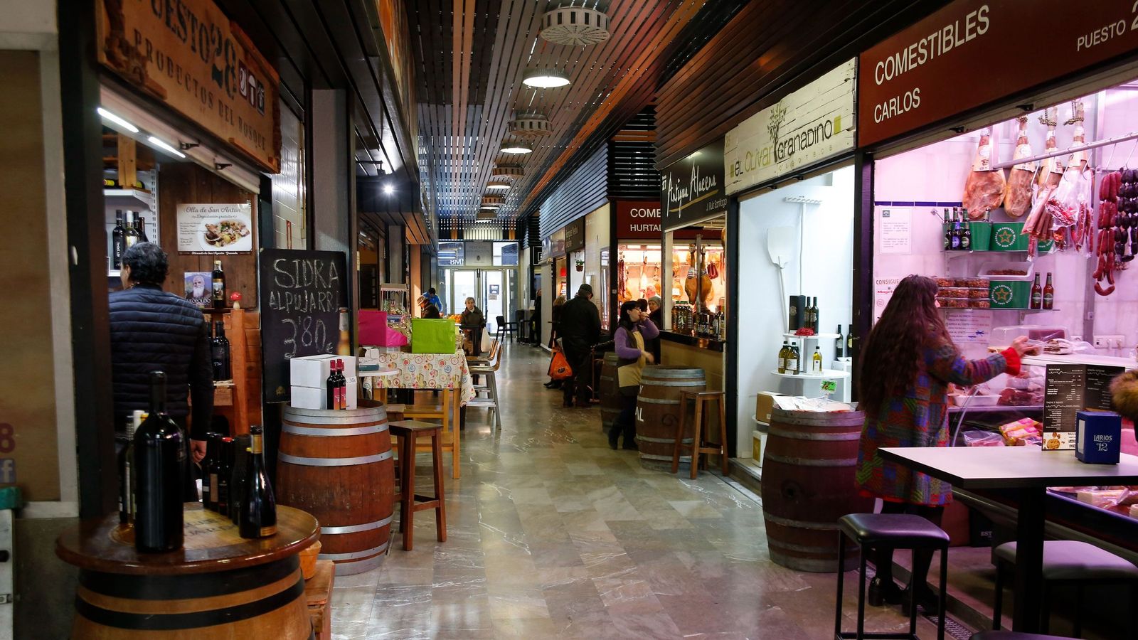 El Mercado de San Agustín en Granada | Imagen de archivo