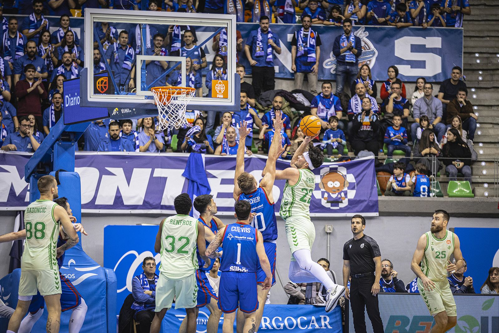Las fotos del San Pablo Burgos - Betis Baloncesto