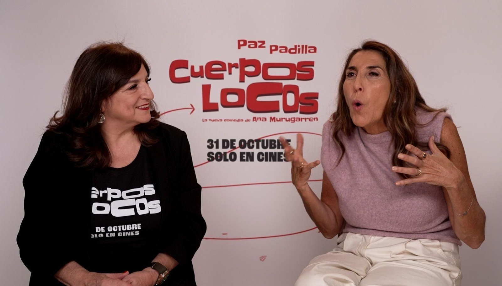 Paz Padilla habla durante una entrevista con la promoción de 'Cuerpos locos', que se estrena hoy viernes Paz Padilla habla durante una entrevista con la promoción de 'Cuerpos locos', que se estrena hoy viernes