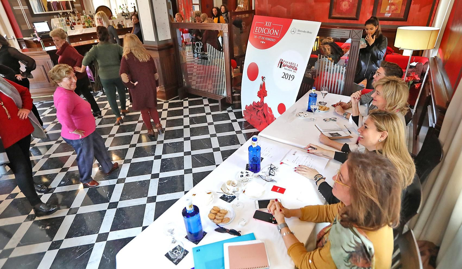 Imágenes del Casting para la Pasarela Flamenca  'Mujeres con Solera'