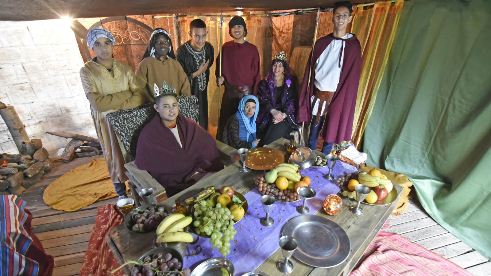 Las mejores fotos del Belén Viviente de Pelayo