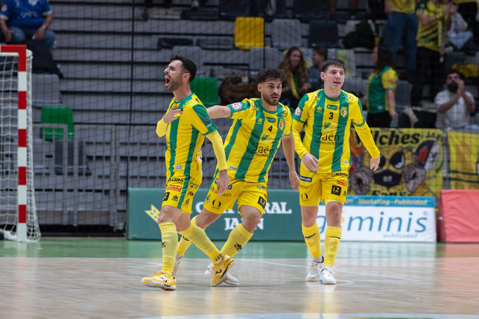 La victoria copera del Jaén FS sobre Quesos El Hidalgo Manzanares