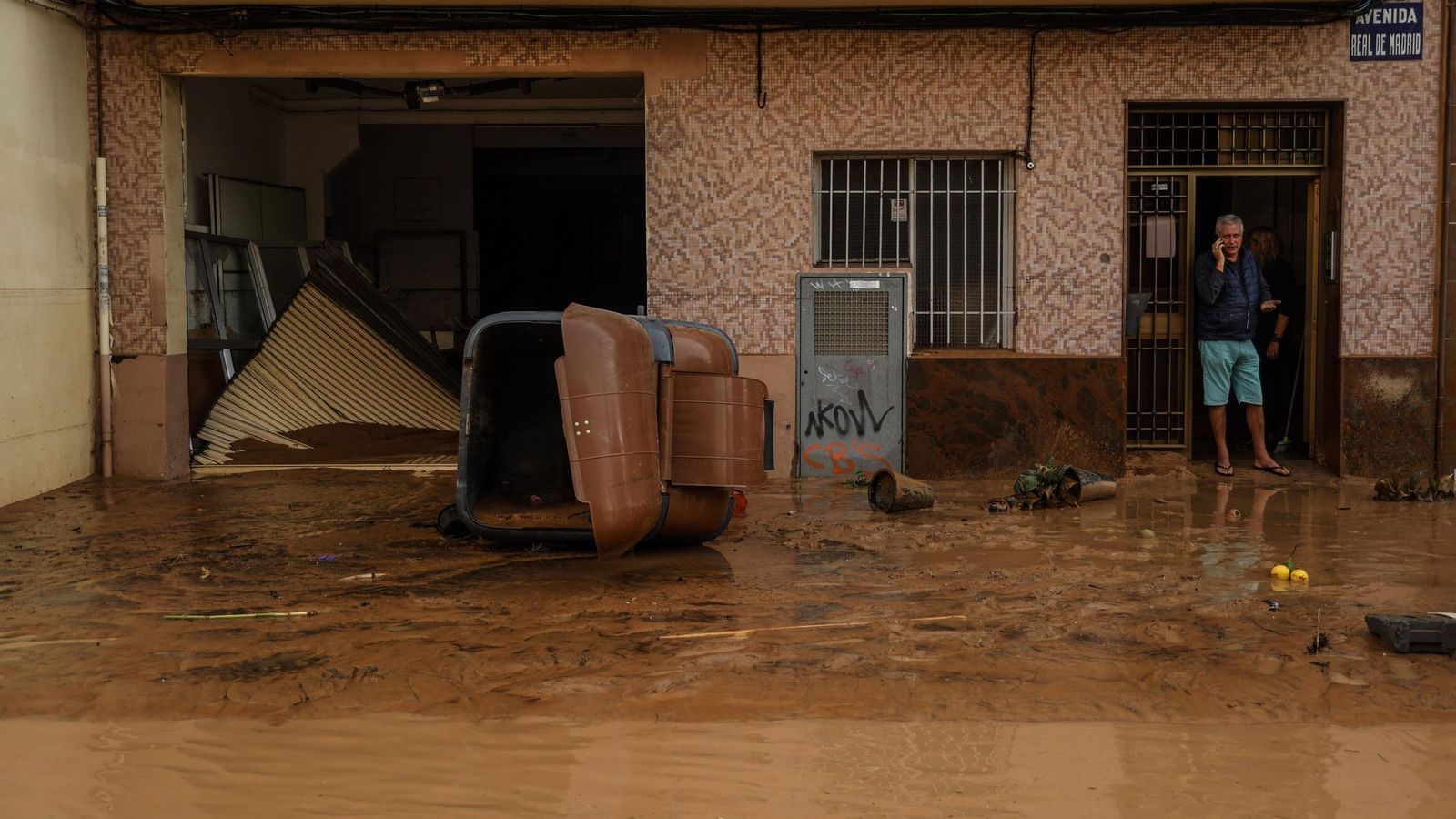 Imágenes de Valencia y su área metropolitana tras el paso de la DANA