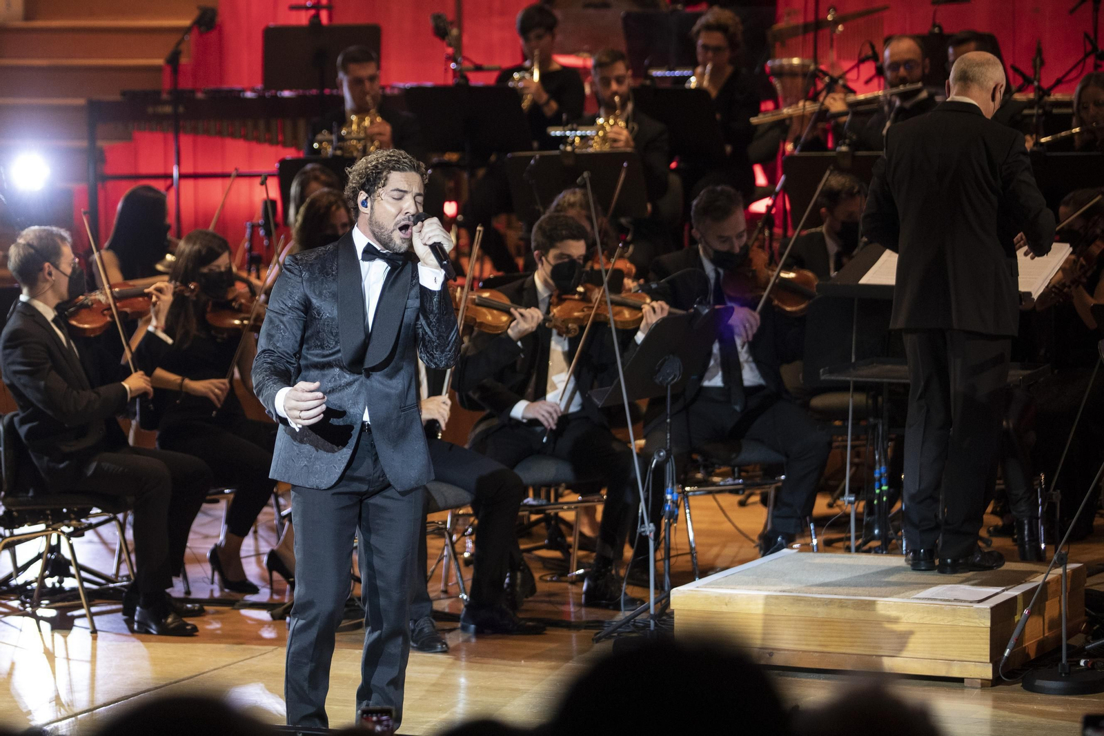 El concierto de  David Bisbal Filarmónico by Cosentino en Granada, en imágenes