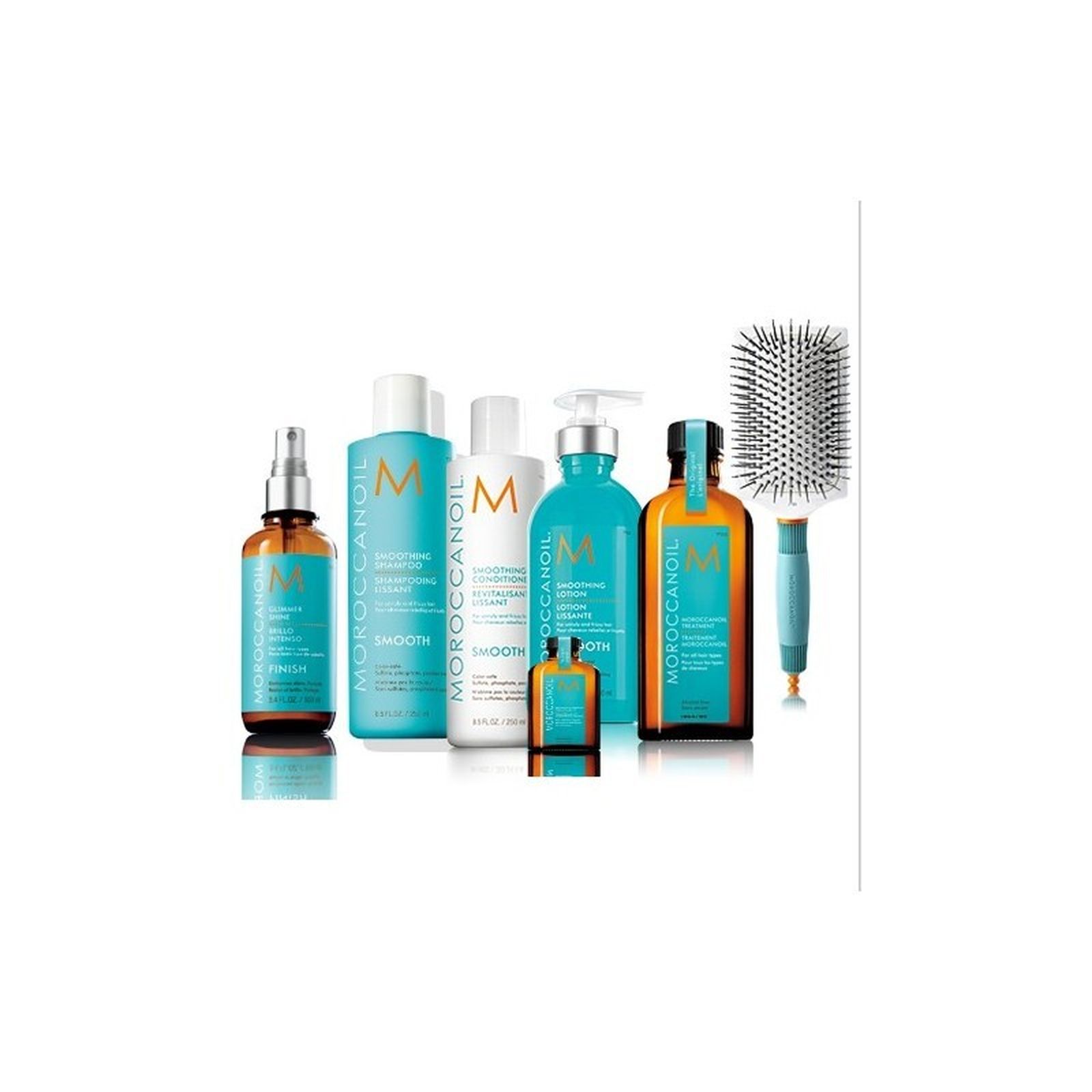Pack de protección solar y playa de Moroccanoil.