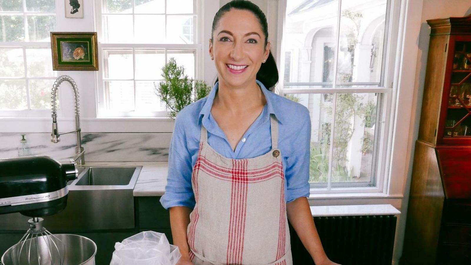 Gesine Bullock-Prado, en su programa de Canal Cocina.