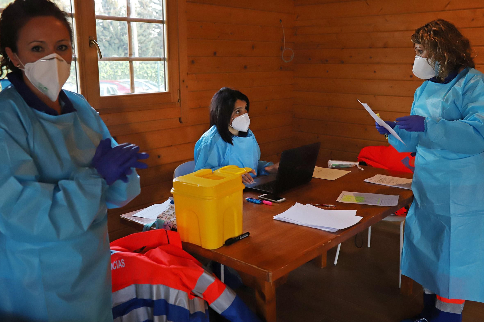 Plan de vacunación contra el coronavirus en las residencias de Afanas Jerez