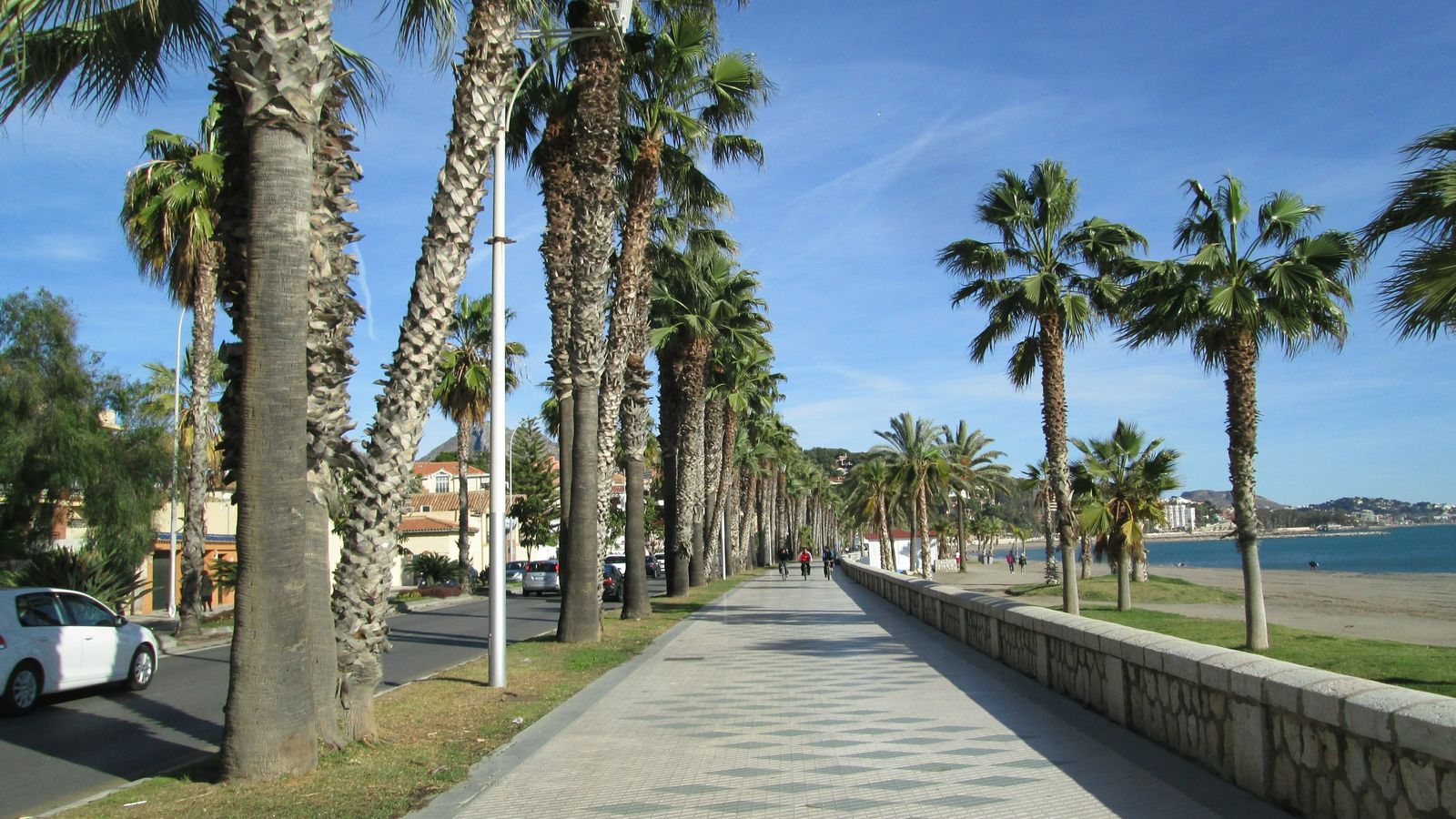 Paseo Marítimo Pablo Ruiz Picasso en Málaga