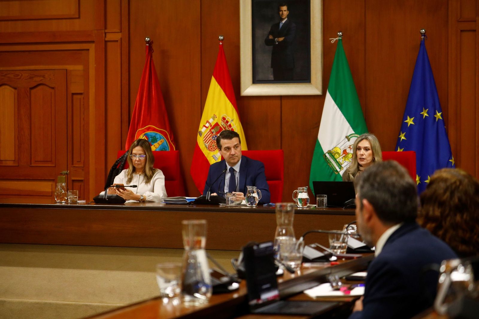 Un momento del Pleno del mes de marzo