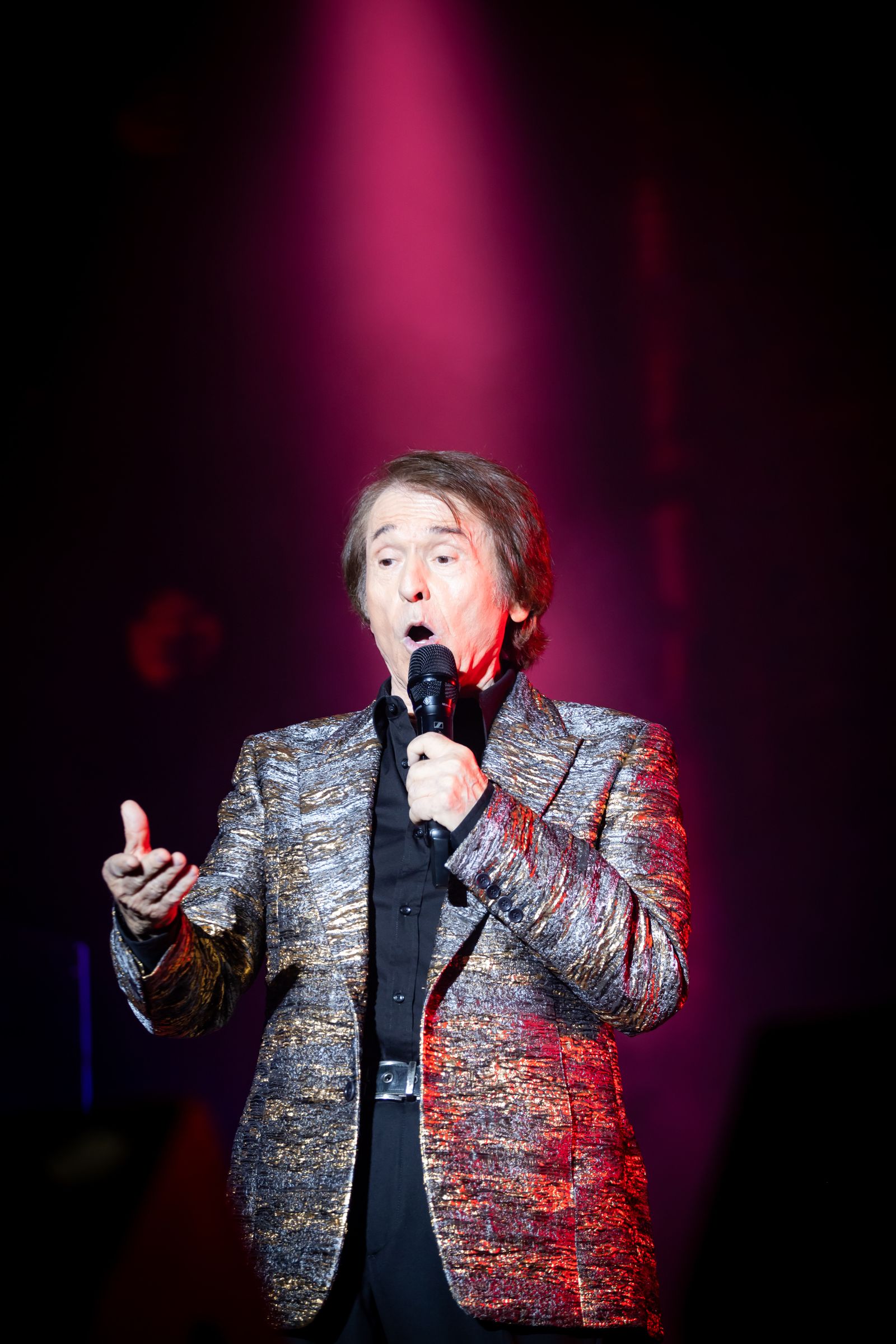 Imágenes de la actuación de Raphael en el Concert Music