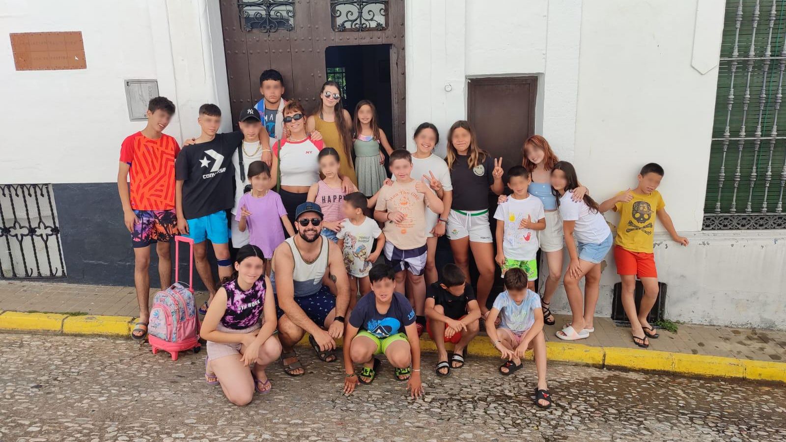 Colonias de menores de vacaciones de la ONG.