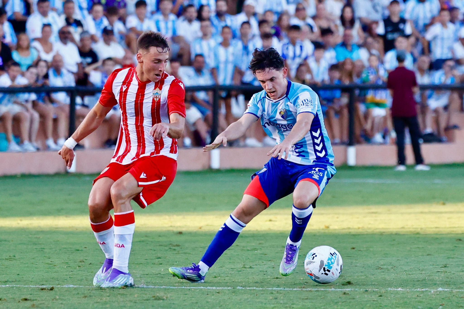 Almería-Málaga CF, en fotos
