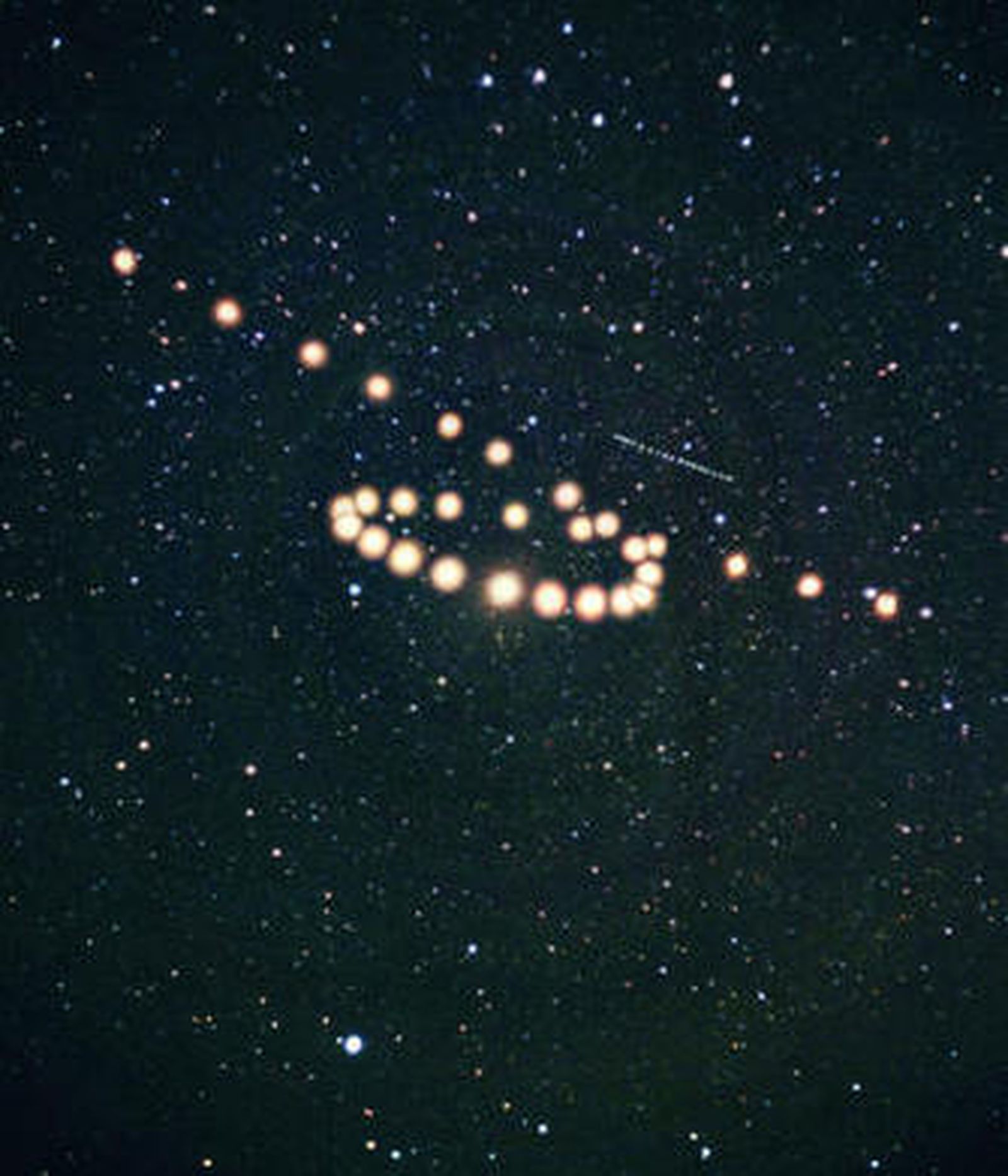 Movimiento aparente de Marte desde la Tierra.