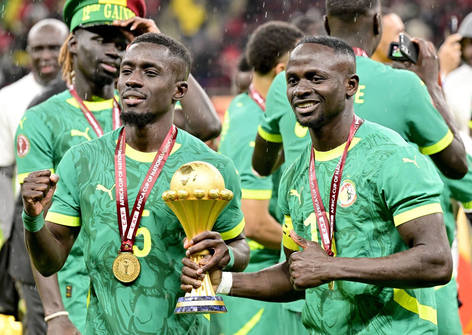 Las fotos de la final entre Marruecos y Senegal